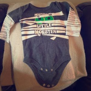 Mummy’s little monster onesie